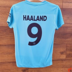 Tricou Haaland 2022, turcoaz