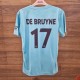 Echipament De Bruyne 2022, turcoaz/alb
