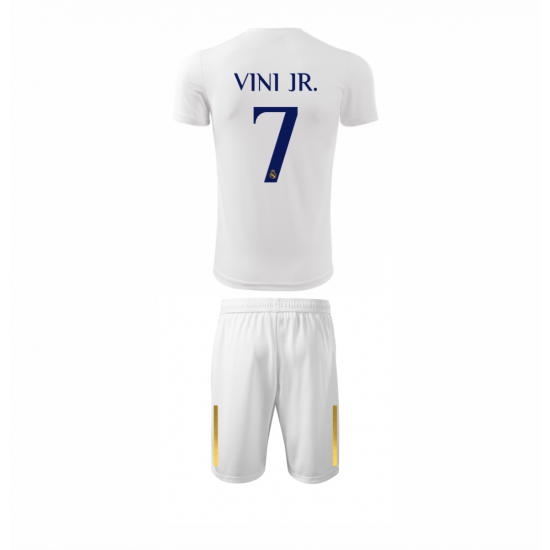 Echipament VINI JR, Real Madrid, 2023, alb