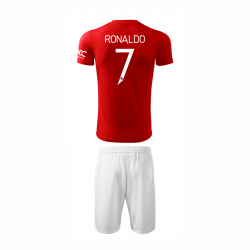 Echipament Ronaldo 2022, rosu/alb