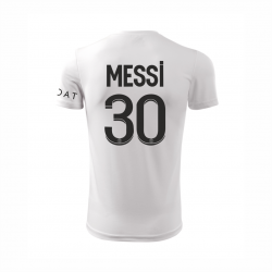 Tricou Messi 2022, alb