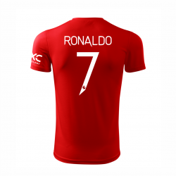 Tricou Ronaldo 2022, rosu