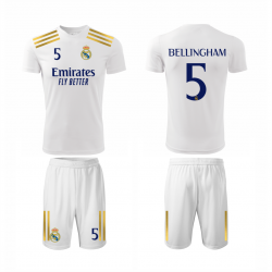 Echipament BELLINGHAM, Real Madrid, 2023, alb