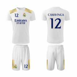 Echipament CAMAVINGA, Real Madrid, 2023, alb