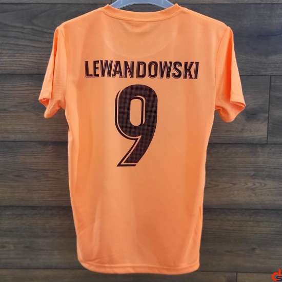 Tricou LEWANDOWSKI, Barcelona 2022, portocaliu