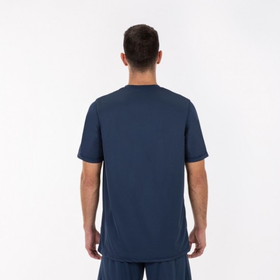 Tricou Reversibil Combi, albastru marin/galben
