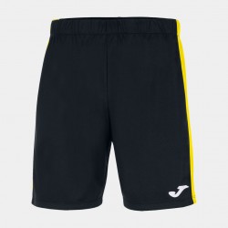 Pantaloni Scurti Academy, negru-galben