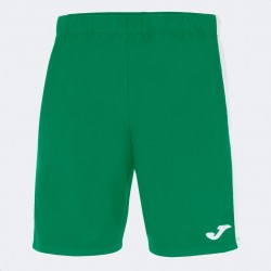 Pantaloni Scurti Academy, verde-alb