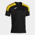 Tricou CHAMPIONSHIP VIII, negru/galben