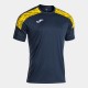 Tricou CHAMPIONSHIP VIII, albastru marin/galben