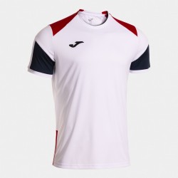 Tricou DANUBIO IV, alb/rosu