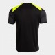 Tricou DANUBIO IV, negru/galben neon