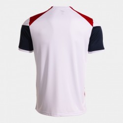 Tricou DANUBIO IV, alb/rosu