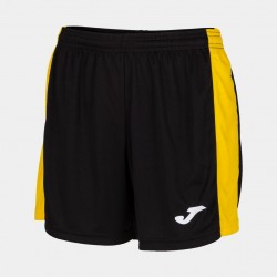 Pantaloni Scurti Maxi, negru-galben