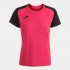 Tricou Academy IV, fucsia-negru