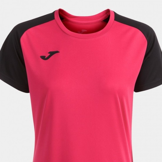 Tricou Academy IV, fucsia-negru