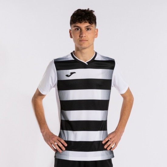 Tricou Europa V, alb-negru